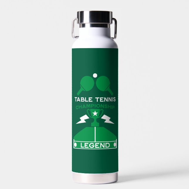 Botella De Agua Torneo de tenis de mesa (Delantero)
