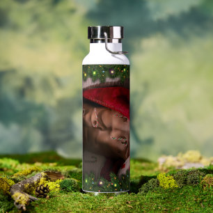Botella De Agua Torso masculino de seis músculos abdominales desnu
