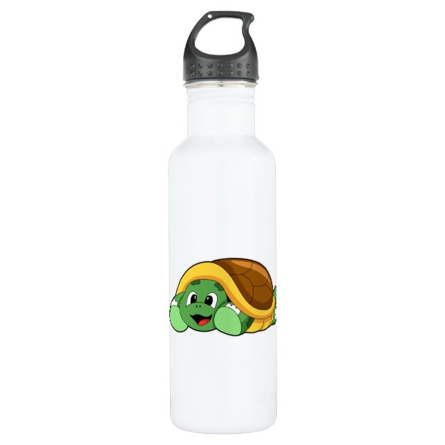 Botella De Agua Tortuga con caparazón (Anverso)