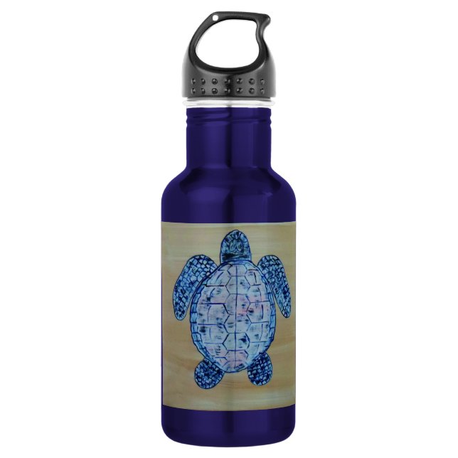 Botella De Agua Tortuga de la costa (Anverso)