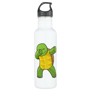 Botella De Agua Tortuga en Hip Hop Dance Dab