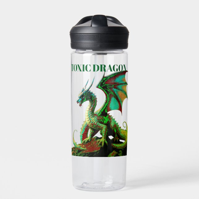 BOTELLA DE AGUA TOXIC DRAGON  (Delante)