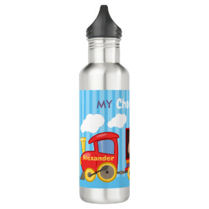 Botella De Agua Toy Train Toddler Boys Birthday Blue