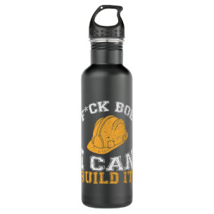 Botella De Agua Trabajador divertido de construcción de Bob Builde