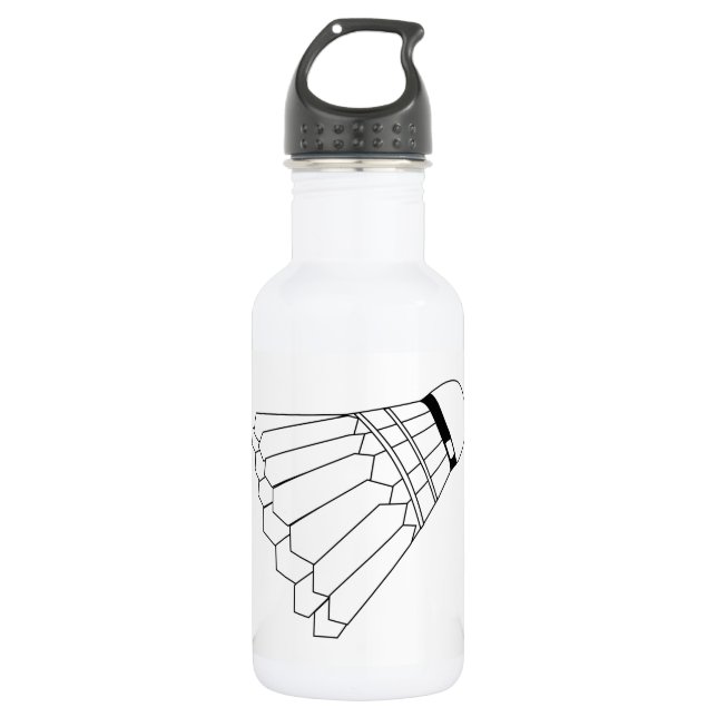 Botella De Agua Transbordador Badminton (Anverso)
