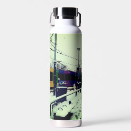 Botella De Agua Tranvía a rayas