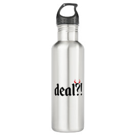 Botella De Agua Trato con el diablo