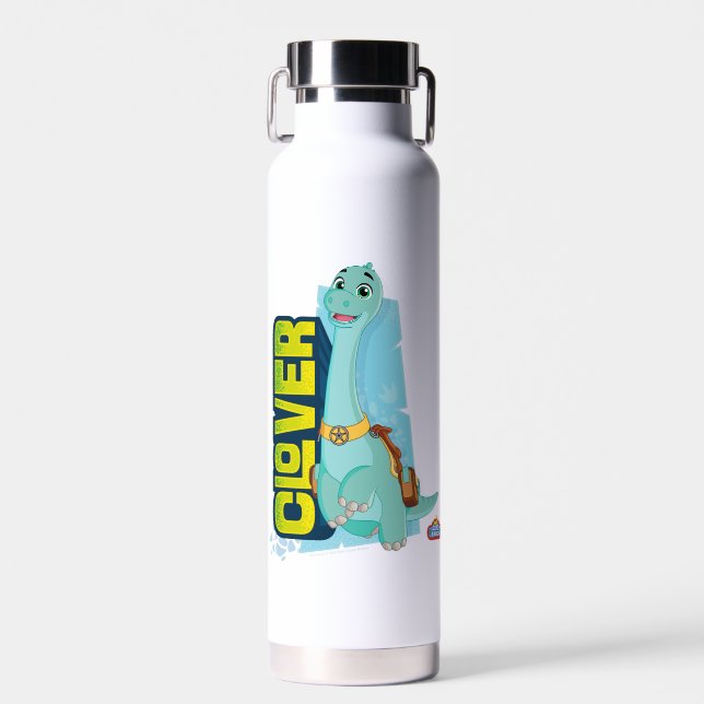 Botella De Agua Trebol | Dino Ranch (Delantero)