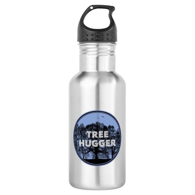 Botella De Agua Tree Hugger (Anverso)