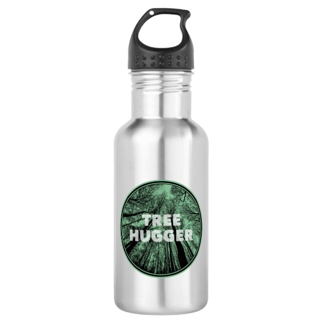 Botella De Agua Tree Hugger Green (Anverso)