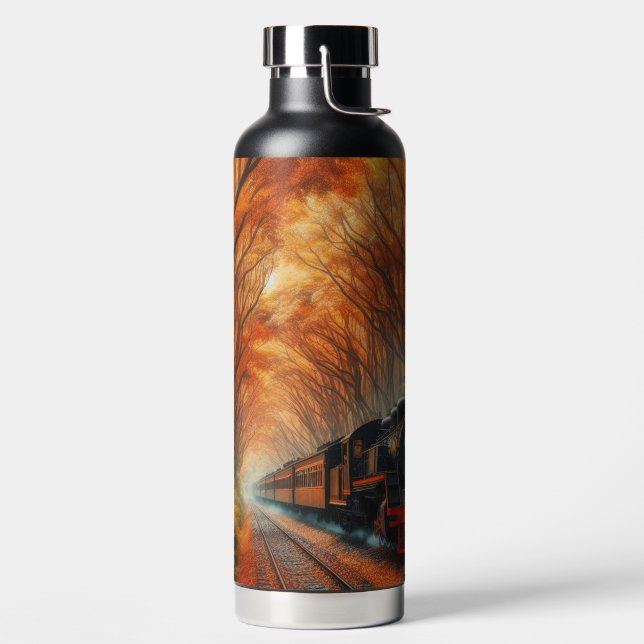 Botella De Agua tren clásico de otoño (Izquierda)