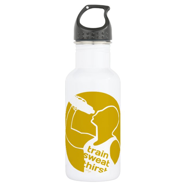 Botella De Agua TREN SWEAT TERCERO amarillo (Anverso)