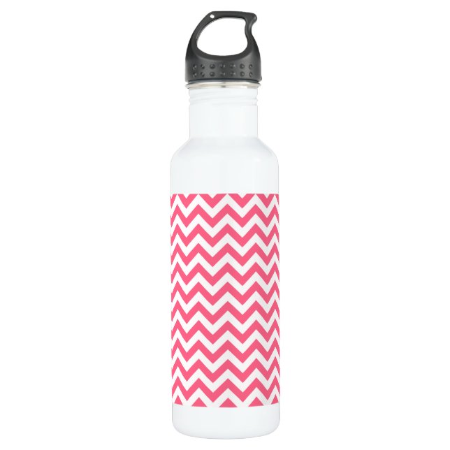 Botella De Agua Trendy Chevron (Anverso)