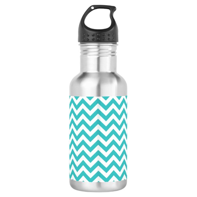 Botella De Agua Trendy Chevron (Anverso)