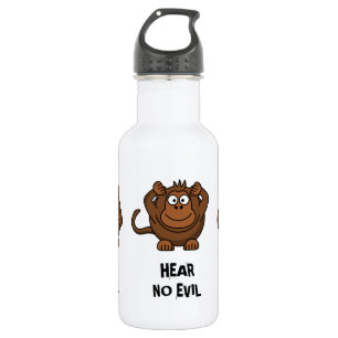 Botella De Agua Tres monos sabios