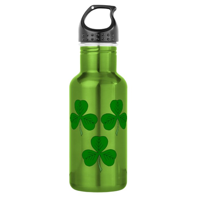 Botella De Agua Tres Shamrock (Anverso)