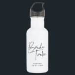 Botella De Agua Tribu de novias<br><div class="desc">Obtén algunos geniales regalos personalizados de soltera mientras esperas el gran día.</div>