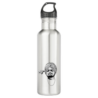 Botella De Agua Tributo de Sidhu Moose wala Stainless Steel Punjab