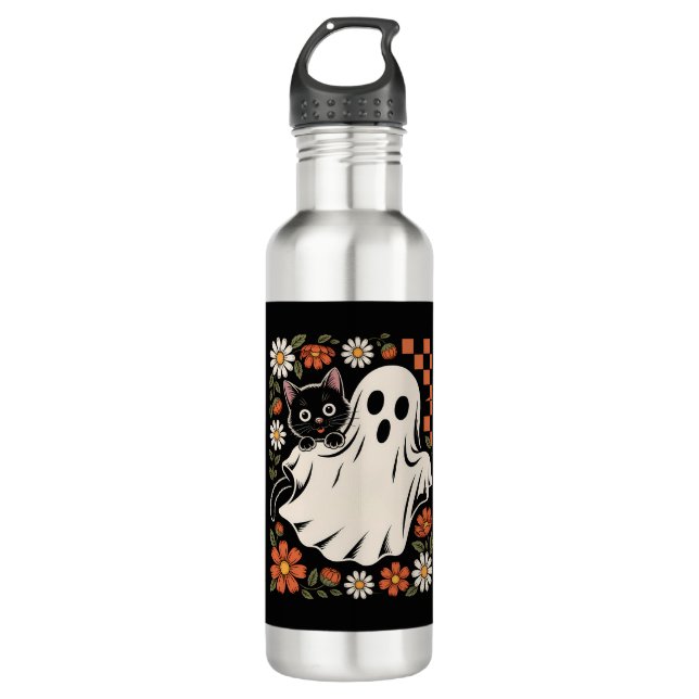 Botella De Agua Trick or Treat Halloween (Anverso)