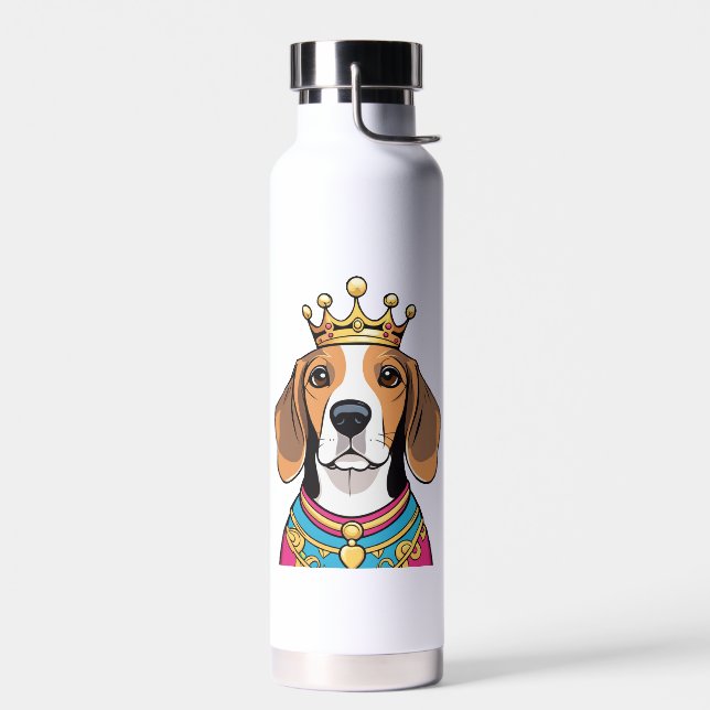 Botella De Agua Trinkflasche mit hübschem Beagle-Design (Izquierdo)