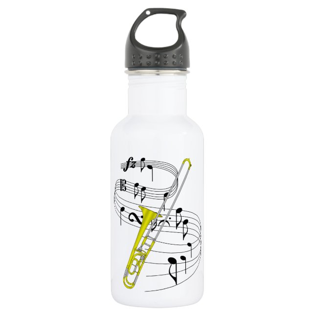 Botella De Agua Trombone (Anverso)