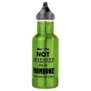 Botella De Agua Trombone obsesionado