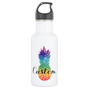 Botella de agua tropical de encargo de la fruta de