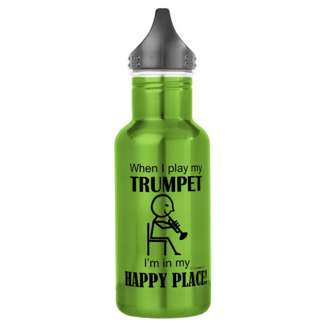 Botella De Agua Trump Happy Place (Izquierda)