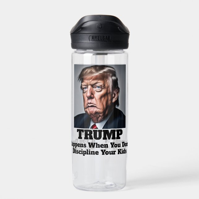 Botella De Agua Trump sucede (Atrás)