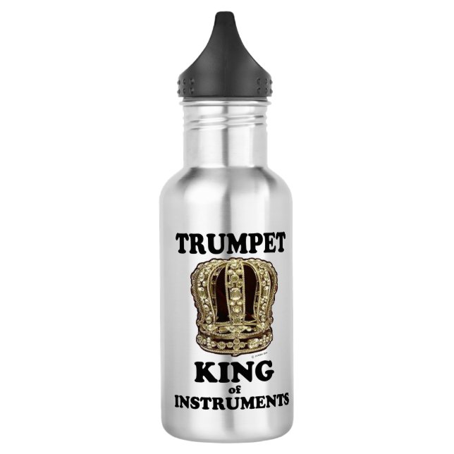 Botella De Agua Trumpet King de instrumentos (Izquierda)