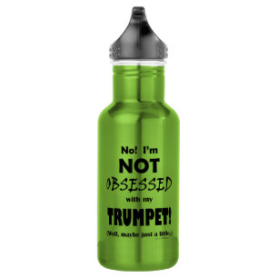 Botella De Agua Trumpet obsesionado