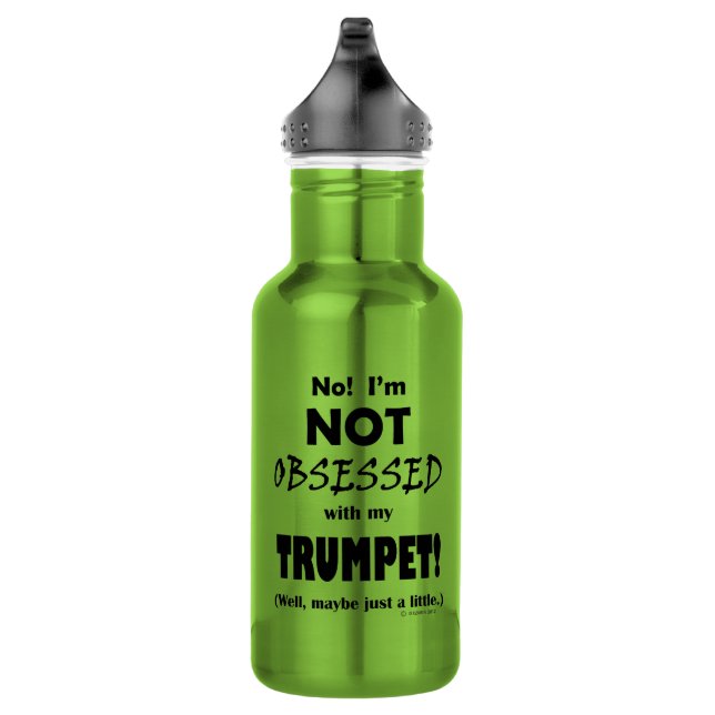 Botella De Agua Trumpet obsesionado (Derecha)