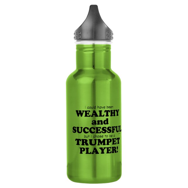 Botella De Agua Trumpet rico y exitoso (Izquierda)