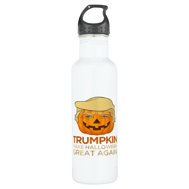 Botella De Agua Trumpkin Halloween Funny Classic (Anverso)