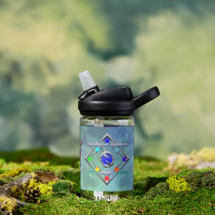 Botella De Agua TSDS: De vida y amor con Justin y Miral 14oz