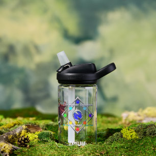 Botella De Agua TSDS: De vida y amor con Justin y Miral 14oz