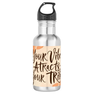 Botella De Agua Tu Vibra Atrae a Tu Tribu 4