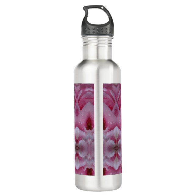 Botella De Agua Tulipán rosado 5 (Reverso)