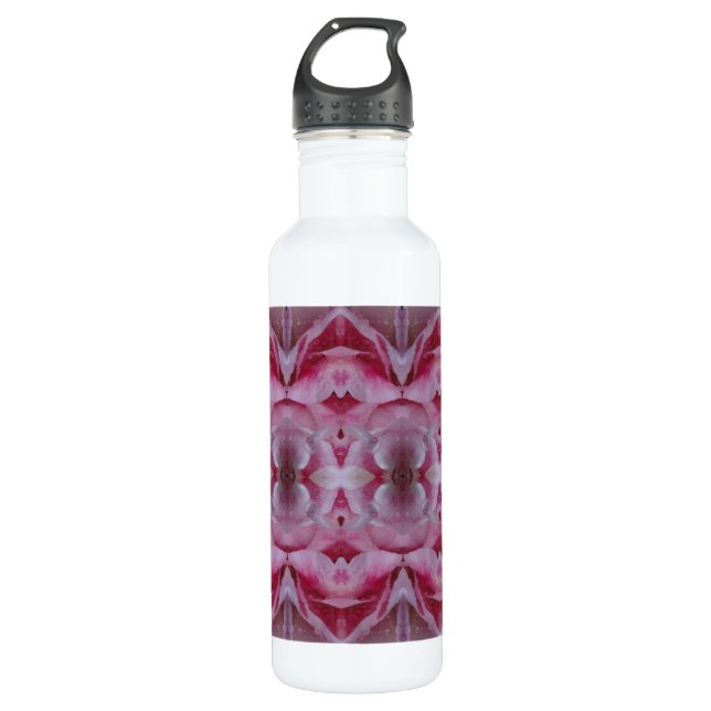 Botella De Agua Tulipán rosado 8 (Anverso)