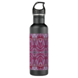 Botella De Agua Tulipán rosado Ikat 6