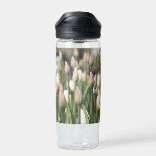 Botella De Agua Tulipanes que comienzan a florecer