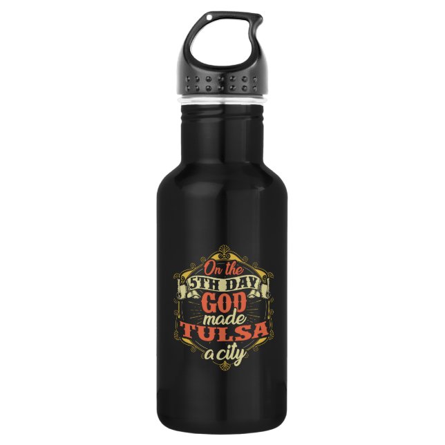 Botella De Agua Tulsa (Anverso)