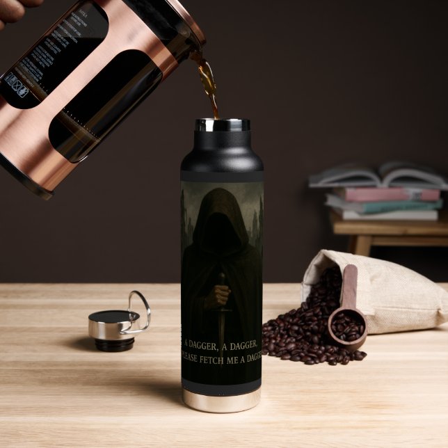 Botella de agua Tumbler Daggers (Café (girado))