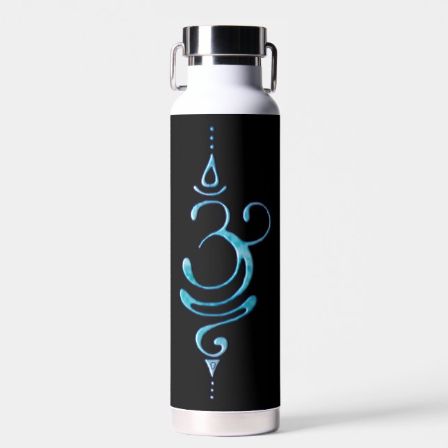 Botella De Agua Turquesa Respira  (Delantero)