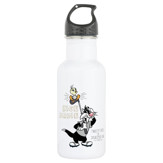 Botella De Agua TWEET™ y SYLVESTER™ Golfing - Niza Birdie (Anverso)