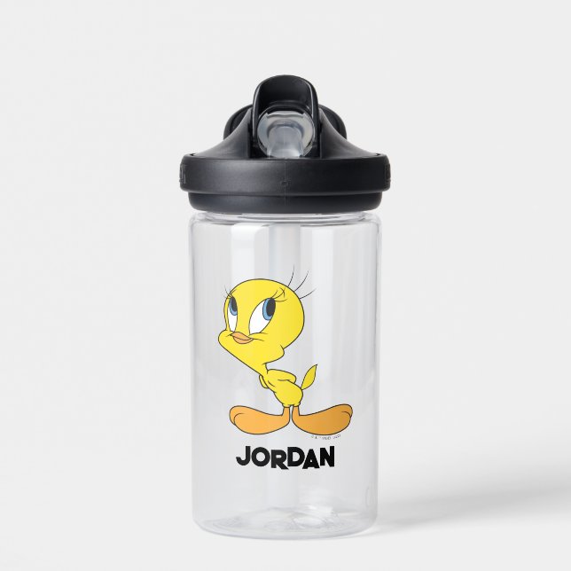 Botella De Agua TWEETY™ Hmm | Añadir su nombre (Delante)