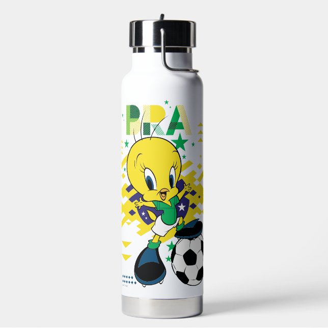 Botella De Agua TWEETY™ Team Brazil Soccer Graphic (Izquierda)