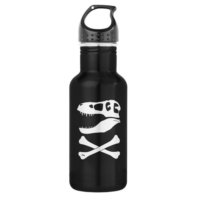 Botella De Agua Tyrannosaurus rex Jolly Roger (Anverso)