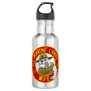 Botella De Agua U.S. Esposa del Cuerpo del Marines