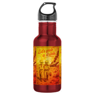 Botella De Agua UFO Roswell 40-50s